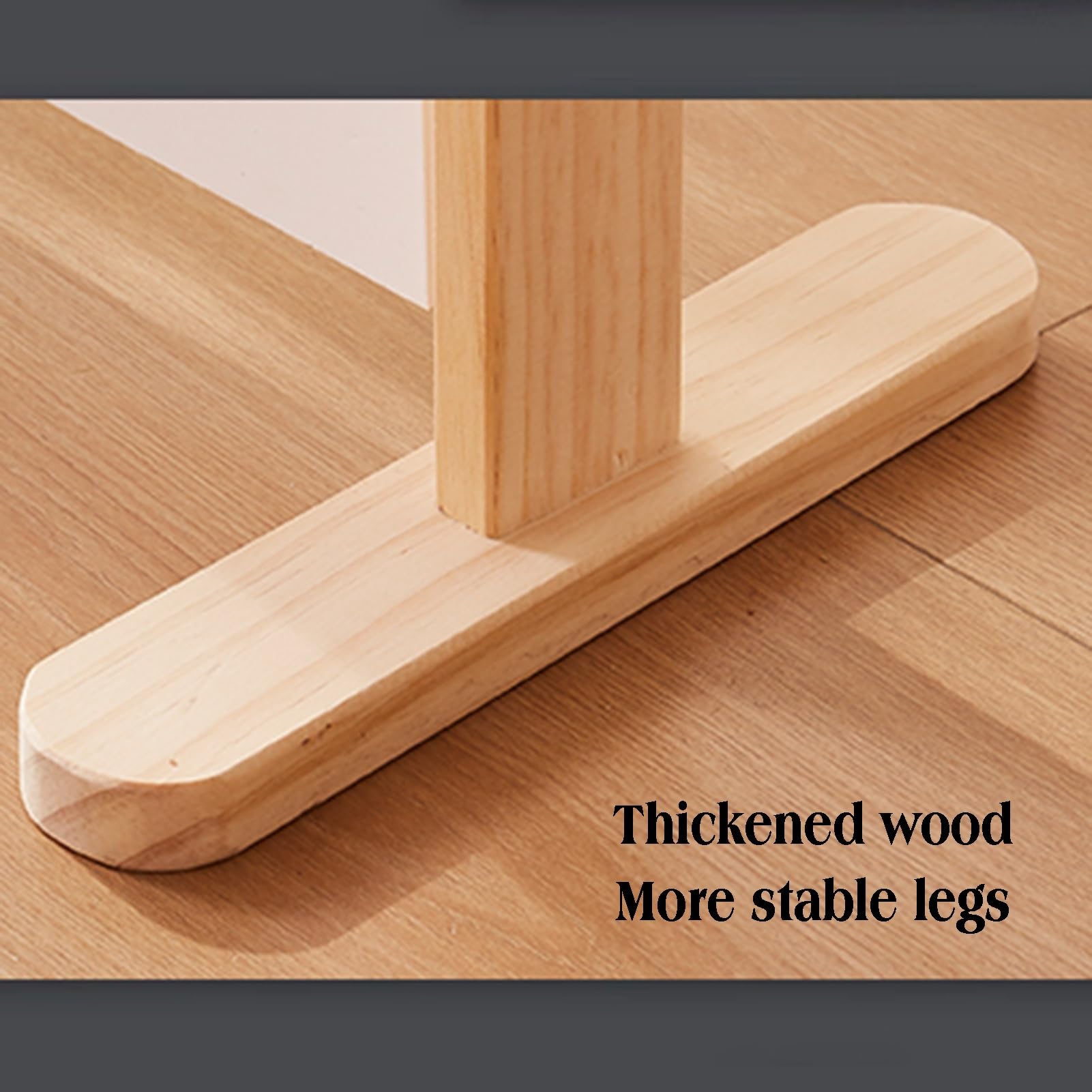 Genérico Caballete En Forma De T, Caballete De Exhibición De Madera con Soporte Ajustable For Lienzo, For Pinturas, Obras De Arte Y Exhibiciones Comerciales.(70X110cm)