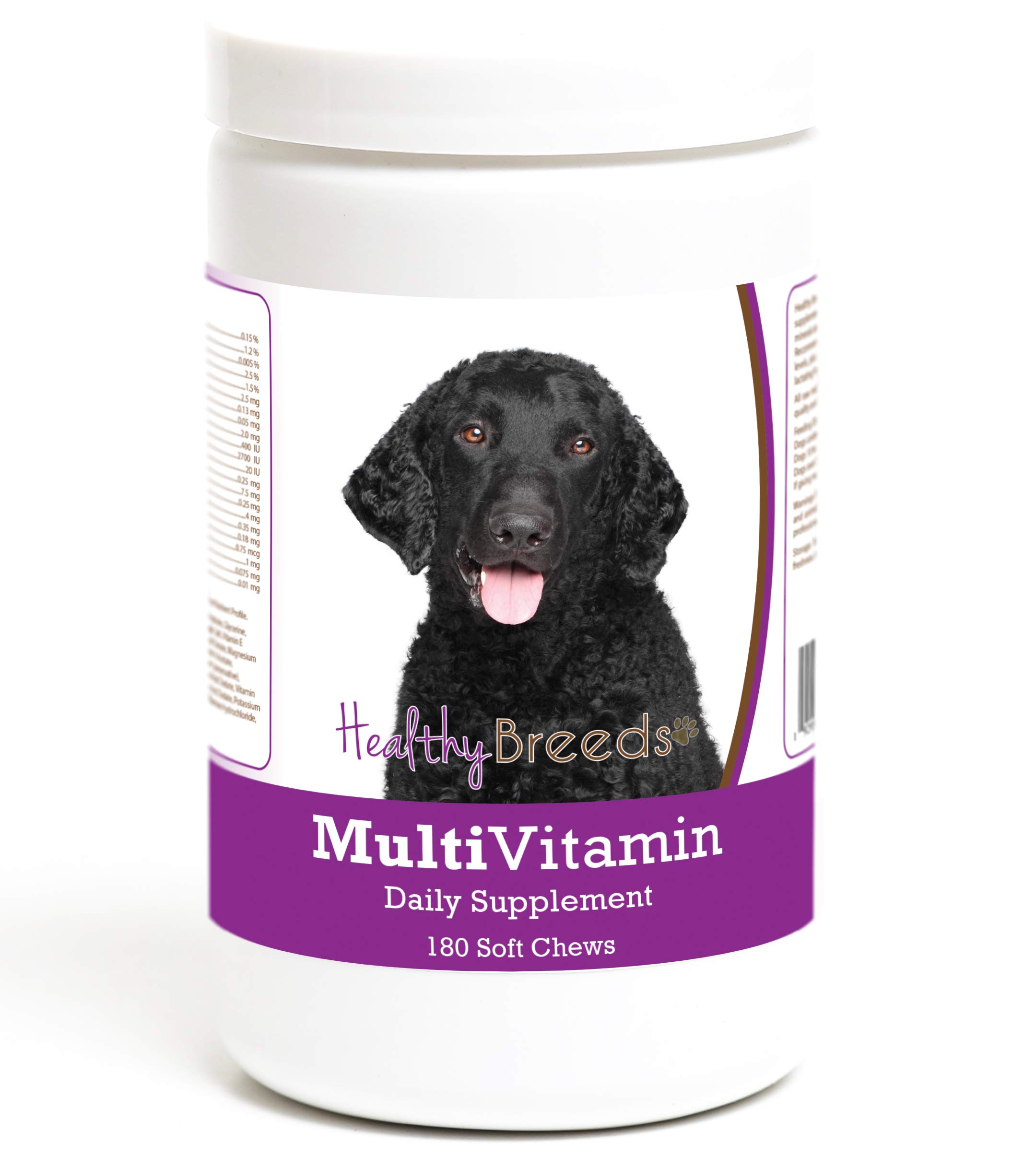 Healthy Breeds Curly-Coated Retriever Multivitamin Soft Chew for Dogs 180 Count