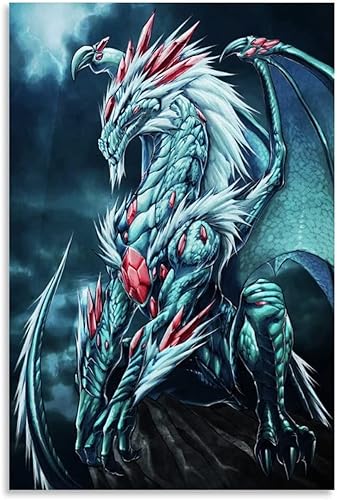 Kits de pintura de diamantes de bricolaje kits de arte de diamantes de dragón volador 5D kit de pintura de diamantes de taladro completo para