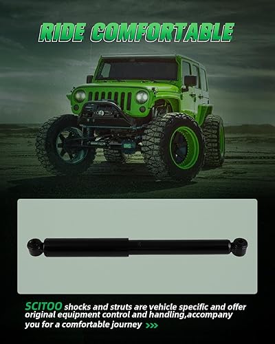 Miniatura 6 de SCITOO - Amortiguadores traseros para Mercedes-Benz se adapta a 2010-2017 para Mercedes-Benz Sprinter 2500 Amortiguadores 343484 Amortiguadores -