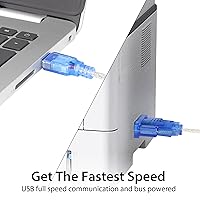 Vista 3 de YACSEJAO Adaptador USB a serie (9 pines) DB9 macho RS-232 a USB 2.0 Cable convertidor para Windows 10 8 7 Vista XP Mac OS, 1.2M