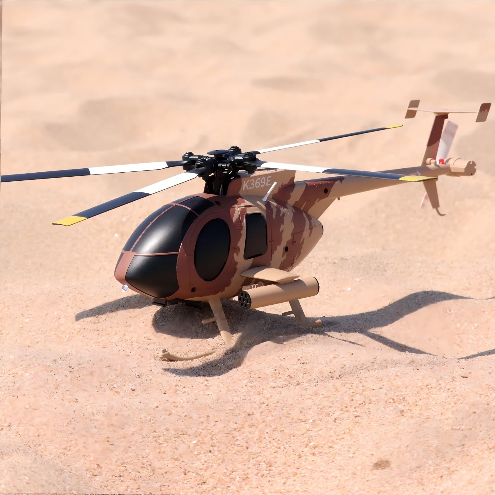 RC-ERA C184 MD500 RC helikopter, 4-kanałowy jednośmigło Flybarless z optycznym sterowaniem przepływem i stabilizacją żyroskopu, model samolotu RC dla dorosłych