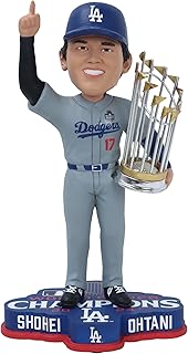 Shohei Ohtani Los Angeles Dodgers 2024 World Series Champions Bobblehead MLB