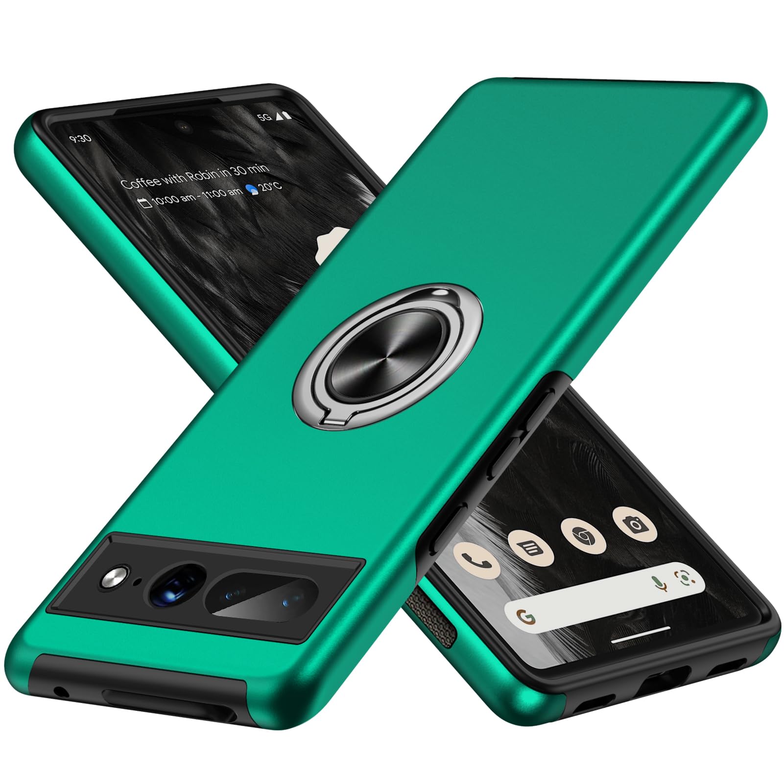 Amazon.co.jp: Google Pixel 7 Pro 用ケース リング付き 耐衝撃 tpu 