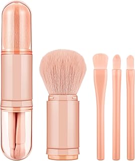 Juego de brochas de maquillaje retráctiles 4 ...