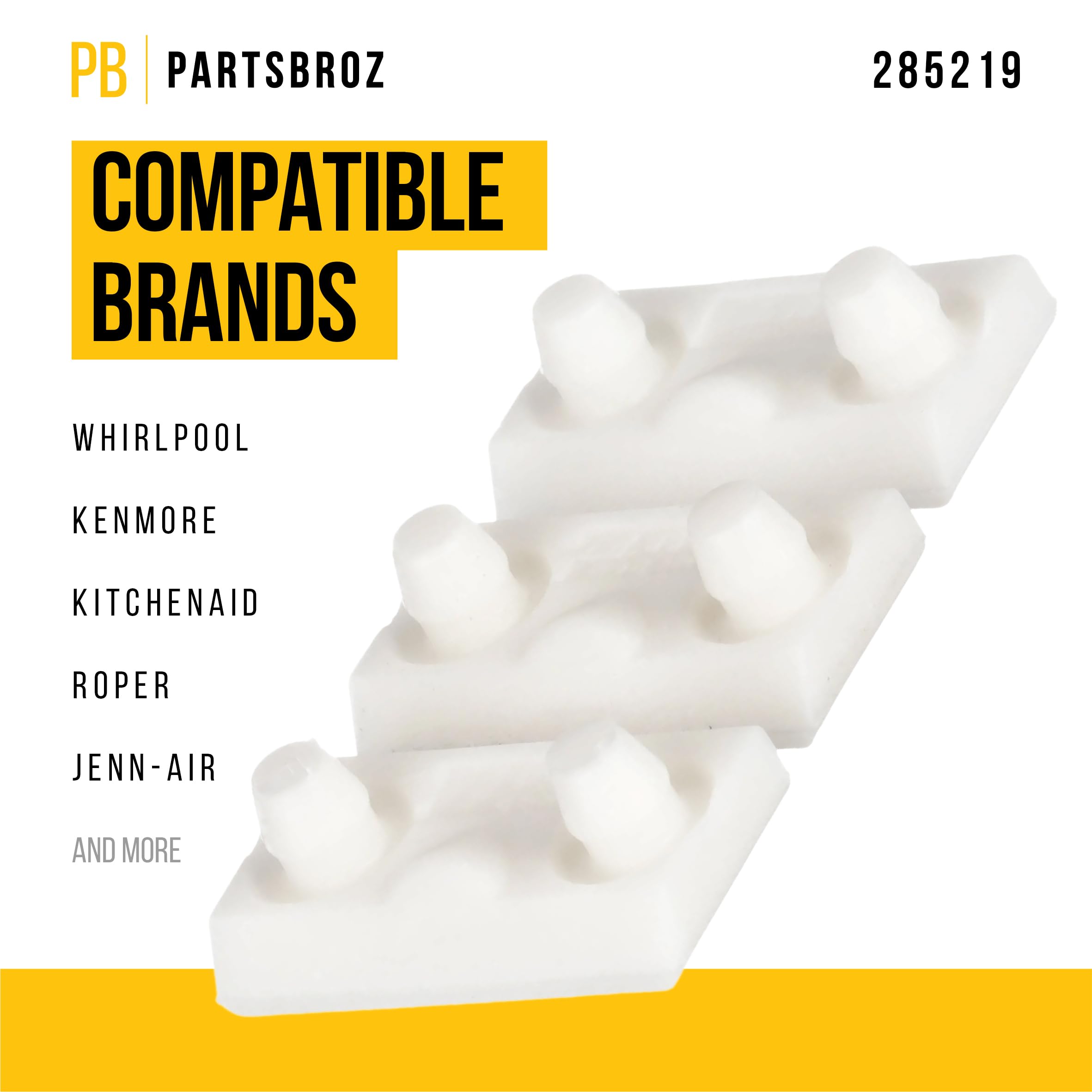 Siykope 　2 /2 Amazon.com: PartsBroz 285219 Suspension Pad Kit (3-PCS