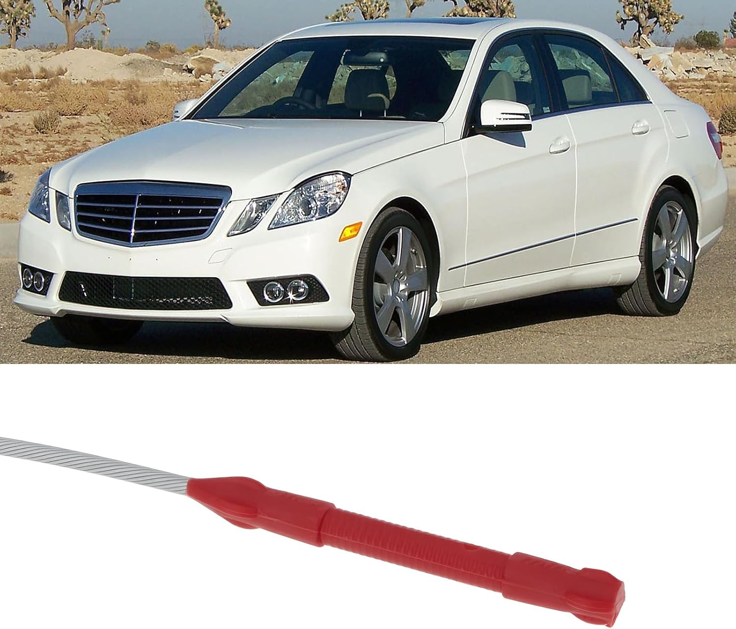 SING F LTD Car Engine Oil Dipstick 2760101872 Compatible with Mercedes-Benz E350 2012-2016 C350 2012-2015 C300 2013-2014 Models
