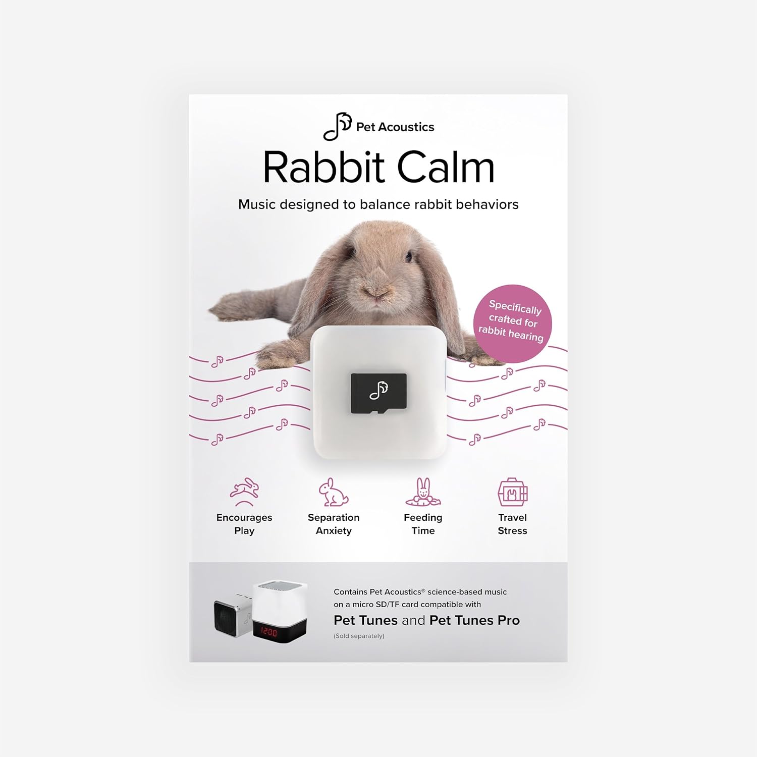 Pet Acoustics SD Card Expansion - Rabbit Calm