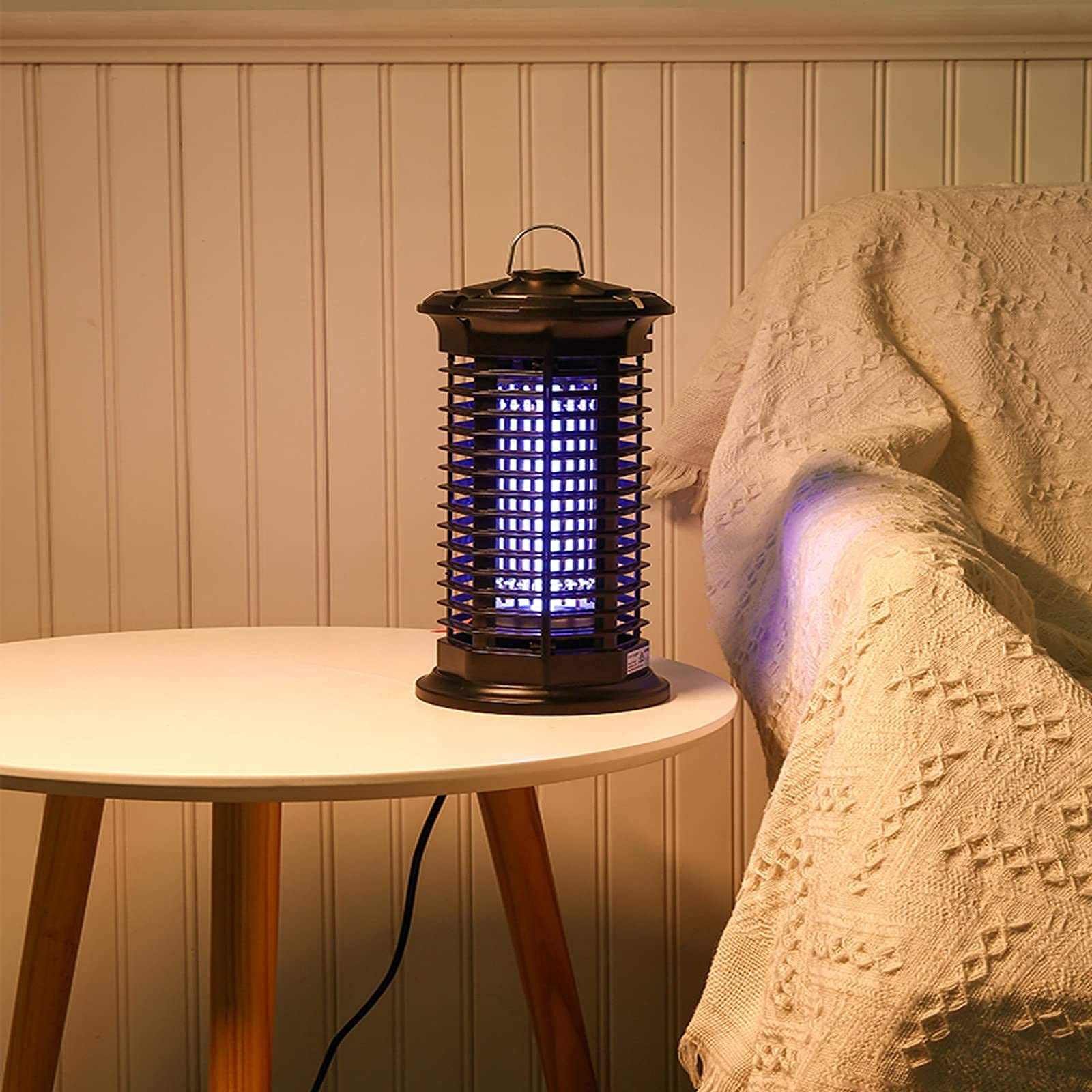 Lampa na komary, elektroniczna pułapka na komary, do użytku w gospodarstwie domowym, do ponownego ładowania, elektryczna pułapka na komary do użytku na zewnątrz (efekt urazów), Campingla