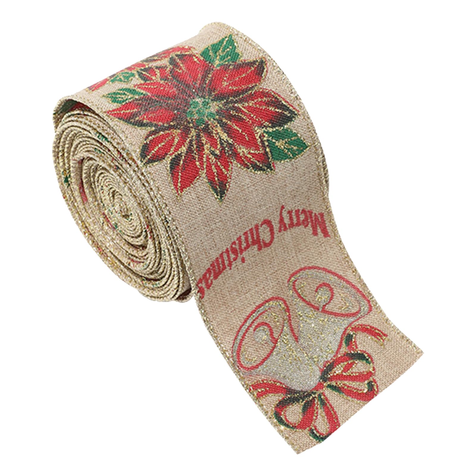 Nucelit Time Christmas Tree Wreath Decoration Twine Materials Fireplaces Mantels Hanging Design Festival Home Decors Natural Twine Look Christmas Decoration