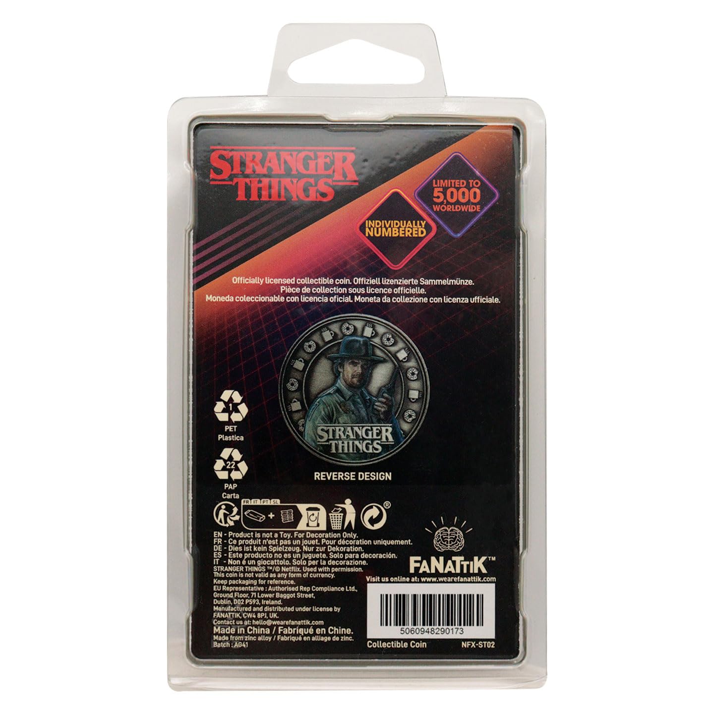 STRANGER THINGS - Onze & Jim - Pièce Edition Limitée