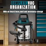 4 Gallon Cordless Shop Vac Compatible with Makita 18V Battery, Cordless Shop Vacuum Wet and Dry with 16 Kpa Strong Suction & Blower, Battery Powered Shop Vac for Car, Home and Garage (Tool Only)