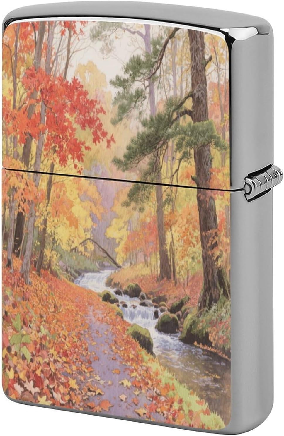 Autumn Maple Forest Lighter Case Cover Holder Lighter Sleeve