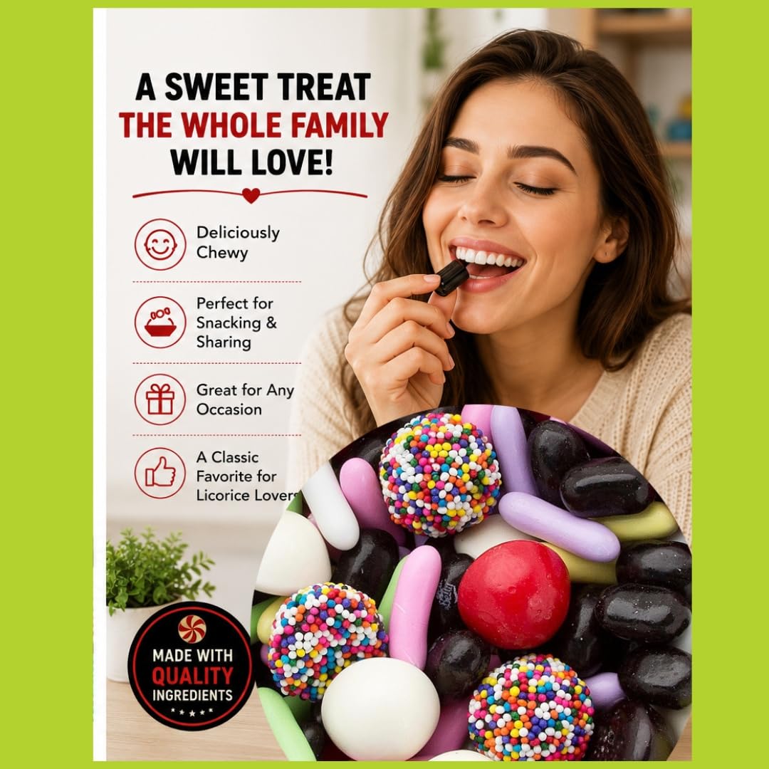 Amazon.com : CandyLand USA Original Licorice Bridge Mix Candy 1LB
