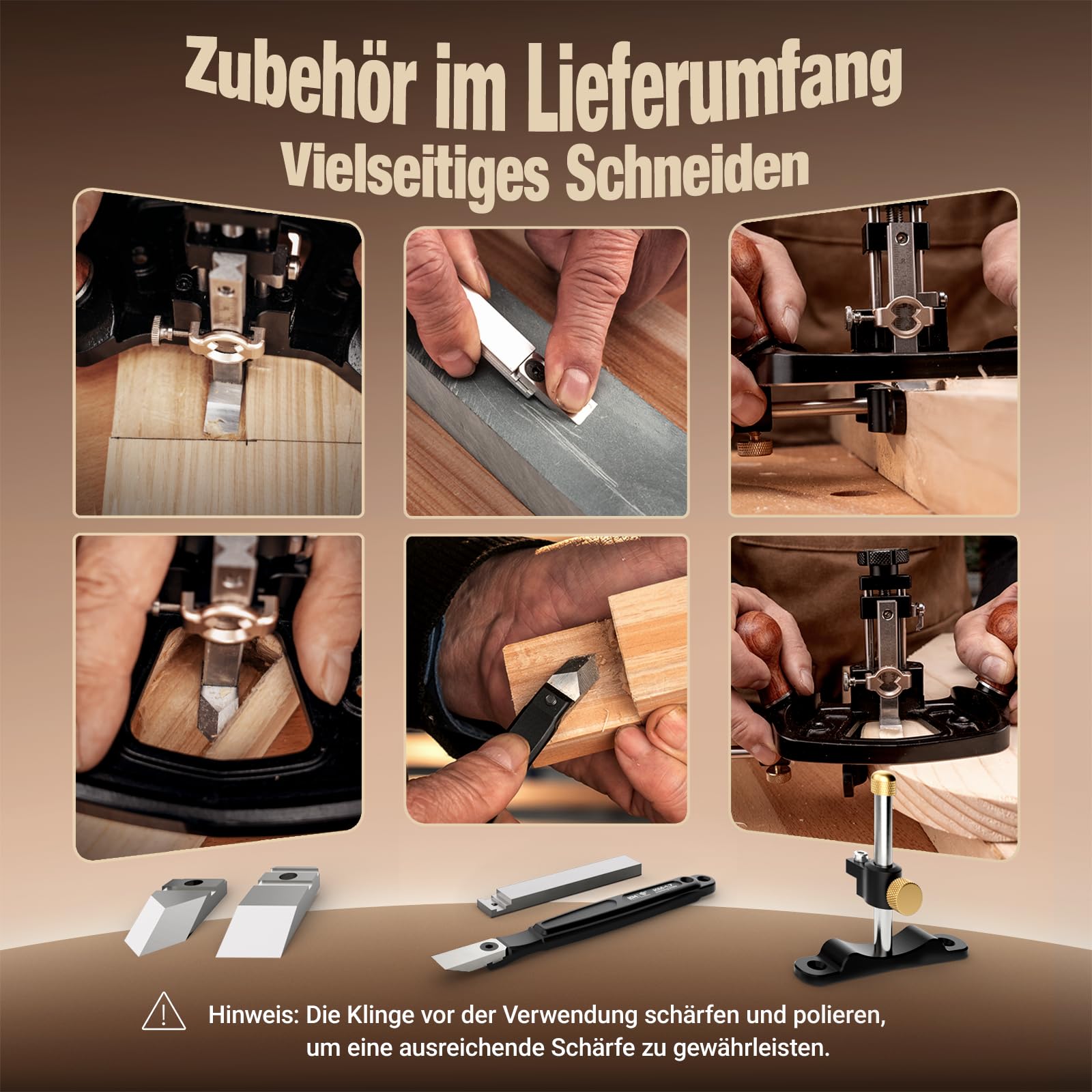 HONGDUI KM-17 PRO Router Hobel Holzbearbeitung Oberfräse Hobel zum Stimmen von Tischlereien, Schneiden von Nuten, Einsteckrillen