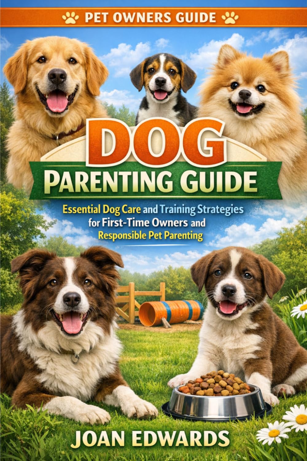 DOG PARENTING GUIDE: Essential Dog Care and Training Strategies for First-Time Owners and Responsible Pet Parenting.