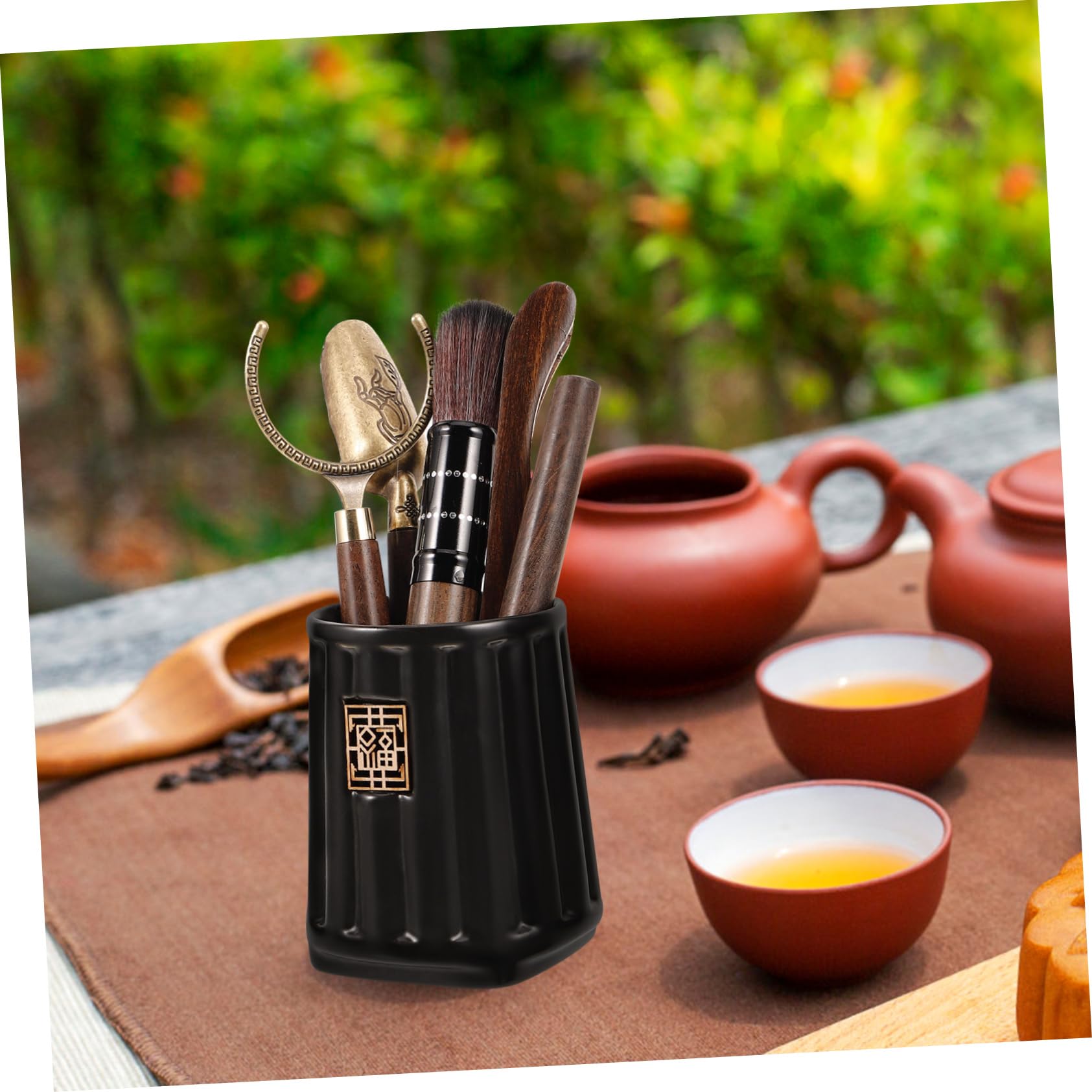 PartyKindom 4sätze Teezeremonie Elegantes Chinesisches Tee-Set Mit Sechs Zubehörteilen Für Gongfu-teezeremonie Hergestellt Für Teeliebhaber Und Traditionelle Zeremonien