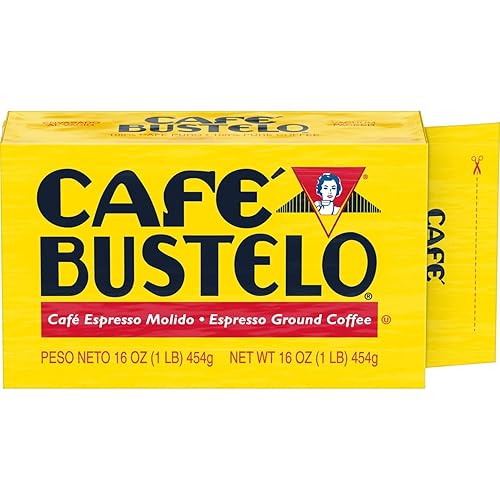 Café bustelo Espresso Taza de café 16 onza Paquete de 12