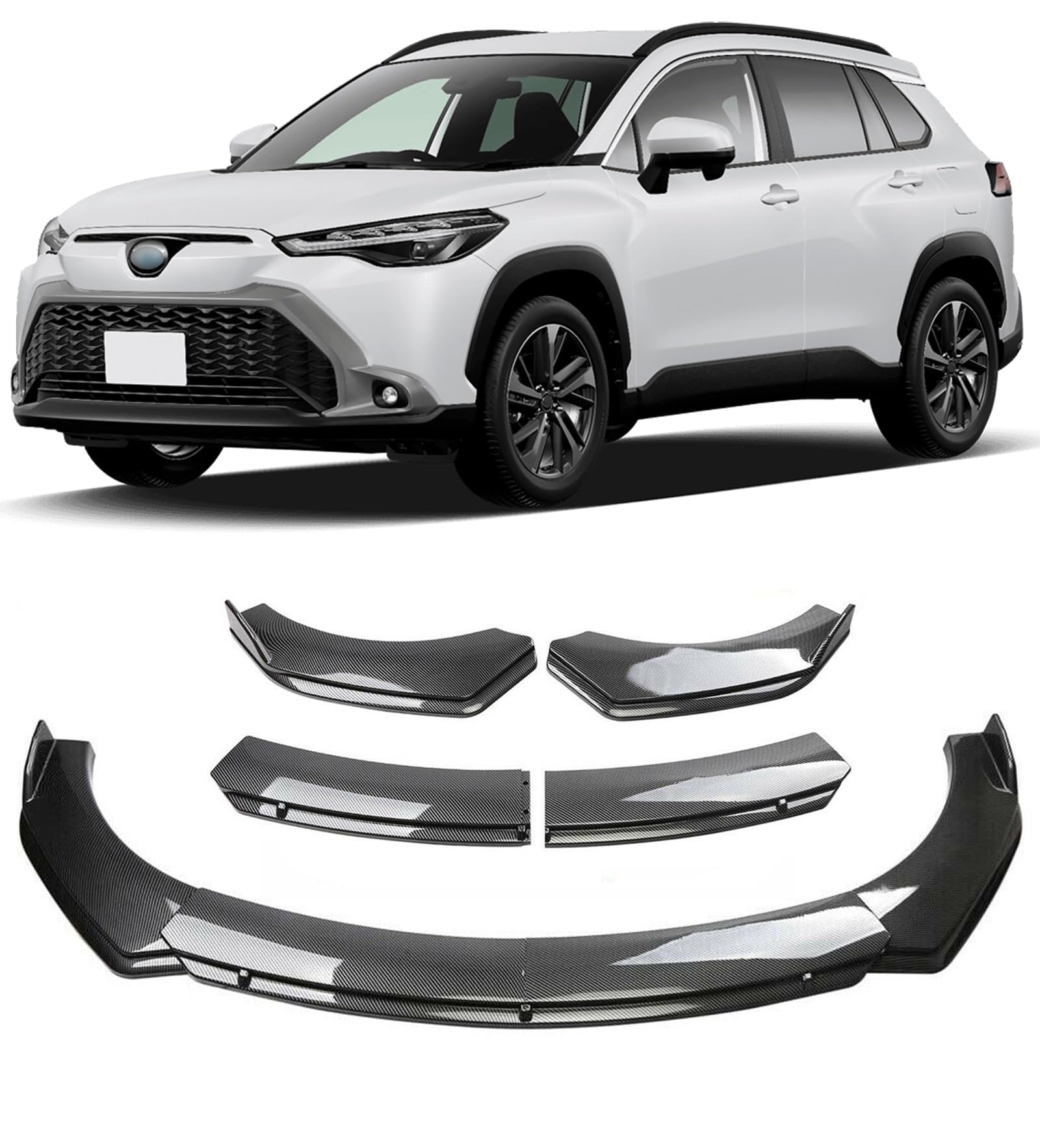 カローラクロスフロントバンパー