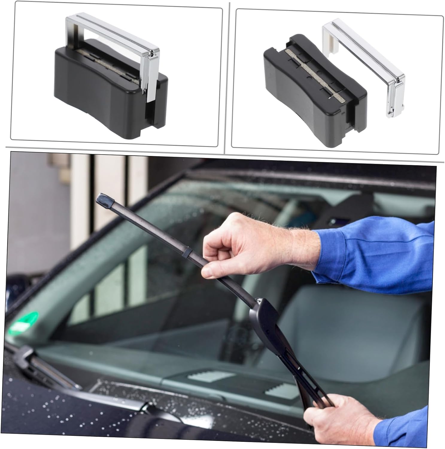 Car Wiper Fix Tool Windshield Wiper Repair Kit Universal Wiper Repairer Easy to Use for Vehicles