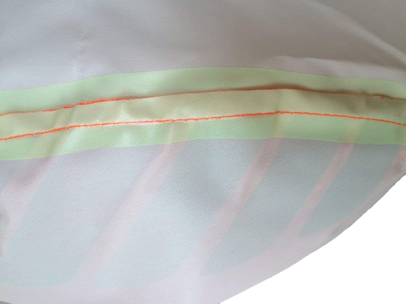 30pcs High Visibility Night Visual Bicycle Helmet Cover Waterproof Bike Helmet Cover Rain Cover (Fluorescent Orange)