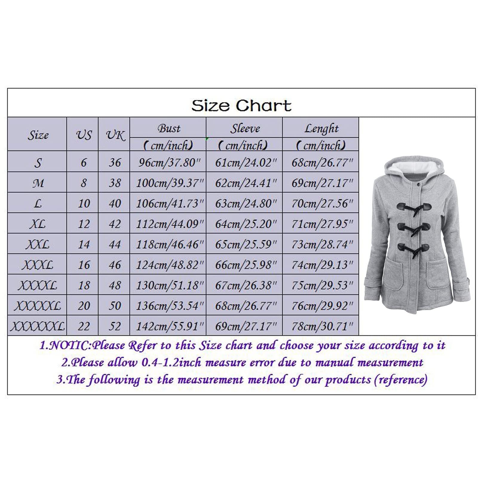 Gilet premaman da donna alla moda cappotto con bottone in corno spesso cappotto con cappuccio giacca invernale calda in tinta unita cappotto antivento invernale abiti autunnali per le donne