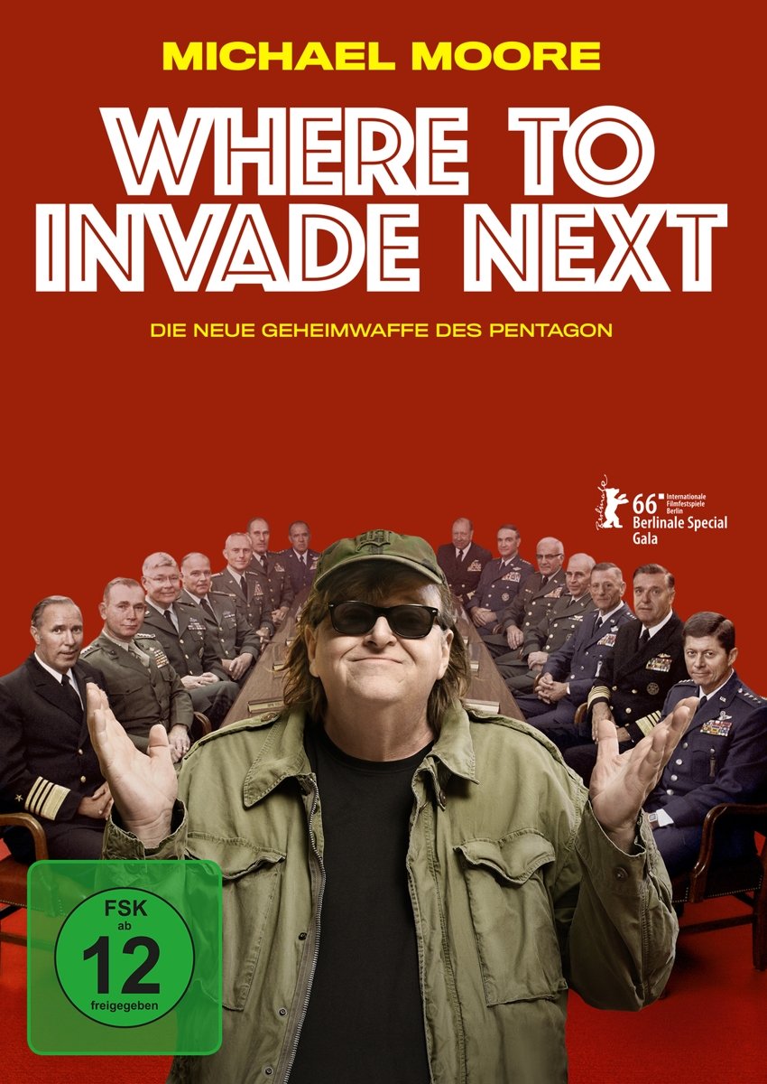 WHERE TO INVADE NEXT - MOVIE [DVD] [2015]