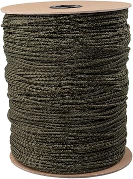 Paracord Planet ParaLock Paracord Textured Sheath Paracord for Added Grip in Knots, Handles, and More! (Olive Drab, 100 Feet)