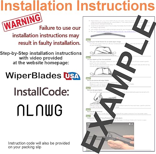 Miniatura 5 de WiperBladesUSA Juego de escobillas limpiaparabrisas con garantía de 1 año compatible con limpiaparabrisas Kia K5 2021 (Juego de 2) escobillas