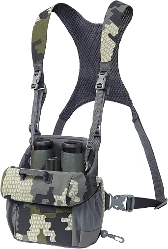 KUIU PRO Bino Harness Waterproof, Adjustable, One-Hand Lid, Custom Foam Shims, Hydration Rig Compatible Binocular Harness