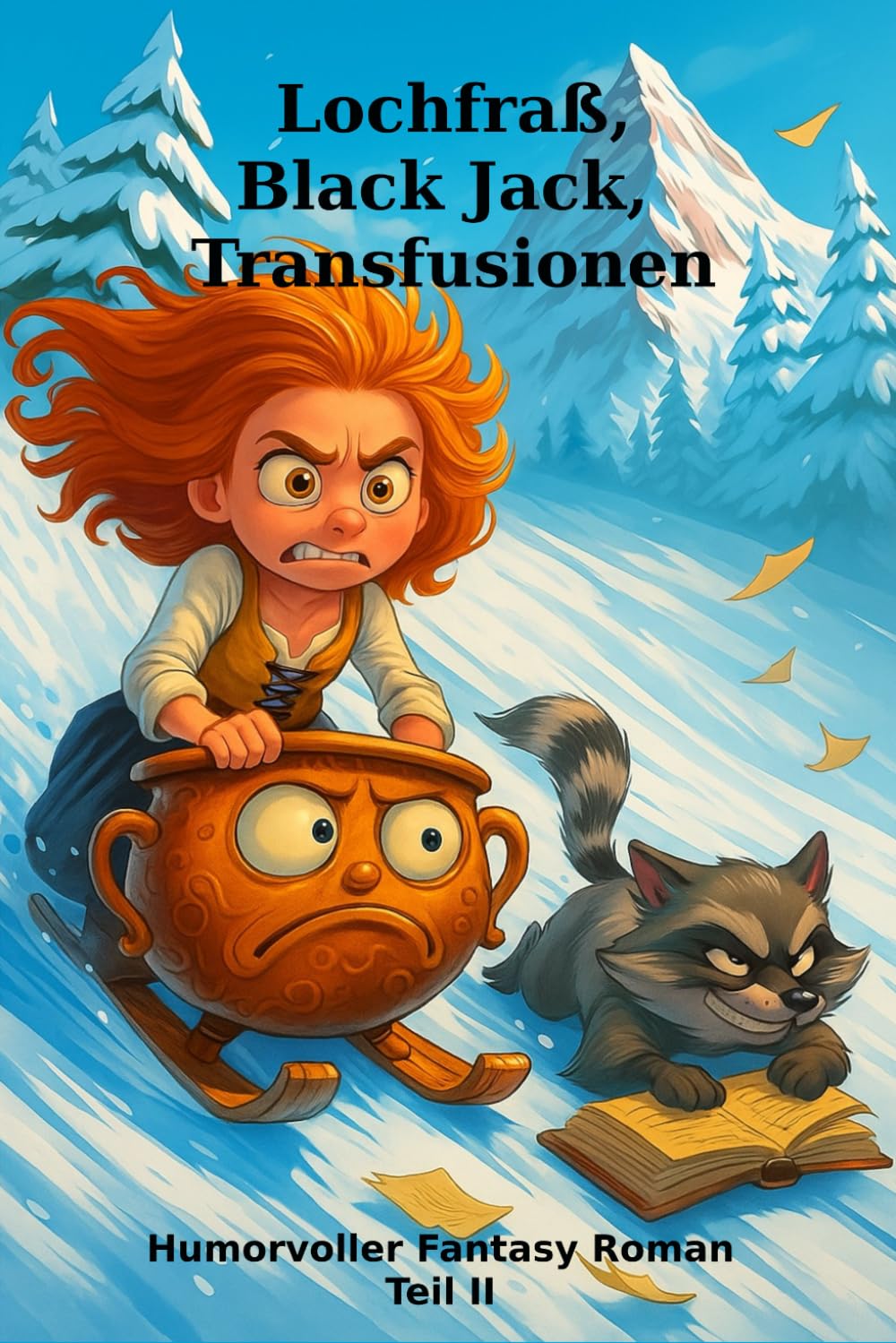 Lochfraß, Black Jack, Transfusionen | Ein humorvoller Fantasy Roman Teil II: 2 (Das Kessel-Kompendium)
