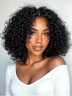 Beauty Forever Bye Bye Knots Wig 7x5 Pre-Everything 4C Kinky Curly Edges Put on and Go Glueless Wigs with Invisible Knots Pre Cut Lace Human Hair Wig Pre Plucked 180% Density Natural Color 18inch