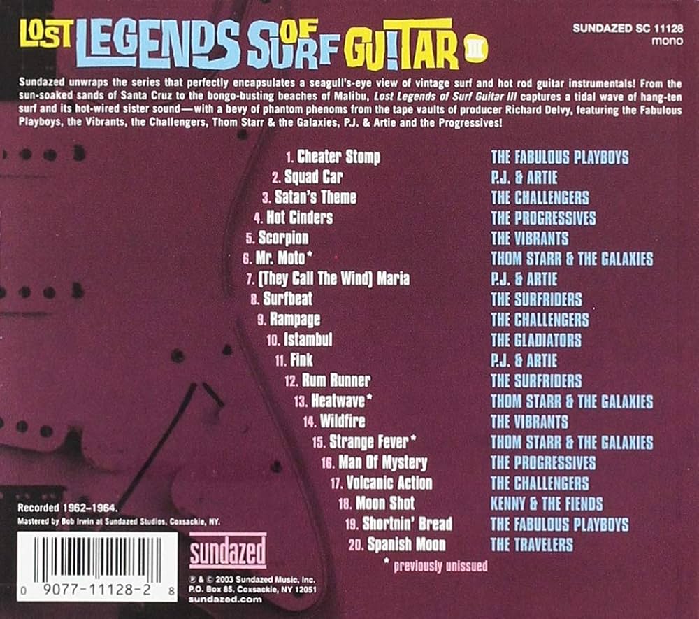 Amazon.co.jp: Lost Legends Of Surf Guitar, Vol. 3: Cheater