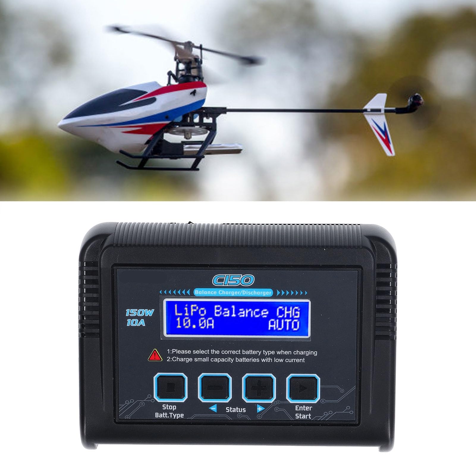 Generic Lipo ładowarka, Bilansowa ładowarka 10A 100-240 V dla Inteligentnych Baterii I III III (Wtyczka UE 100-240 V.)