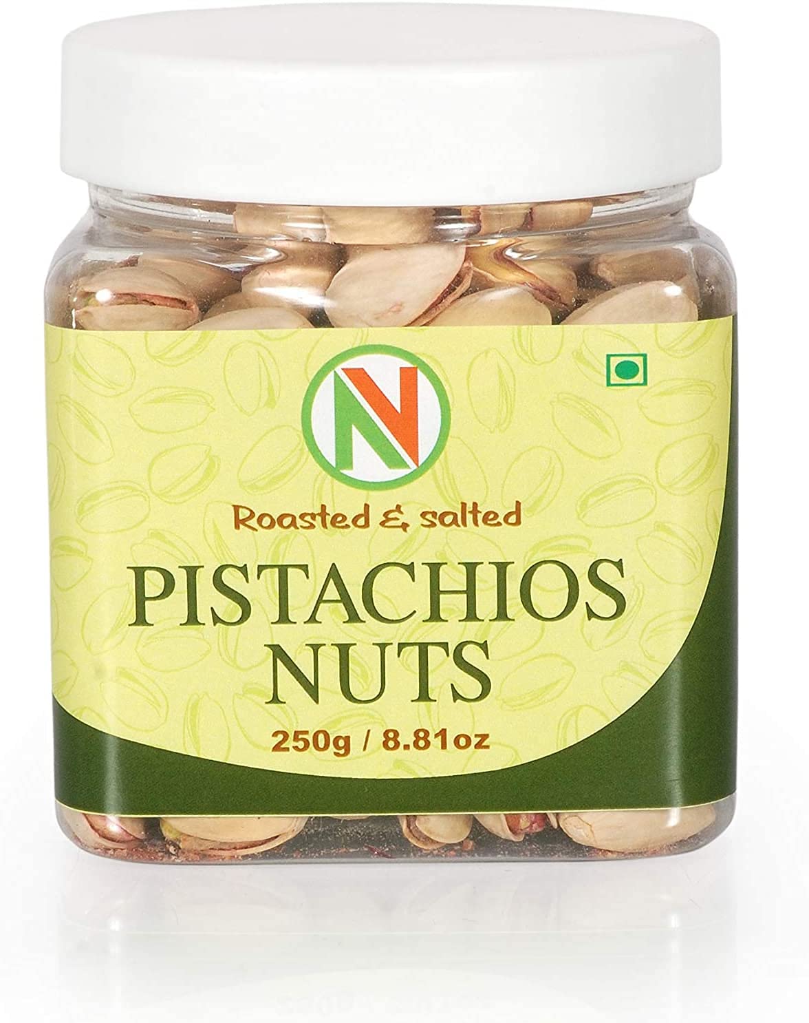 Nature Vit Roasted&Salted Pistachios-Pista Dry Fruit-Namkeen Pista-Gluten Free&Low Calorie Nuts(250G) (B094159Q5H) Amazon Price History, Amazon Price Tracker