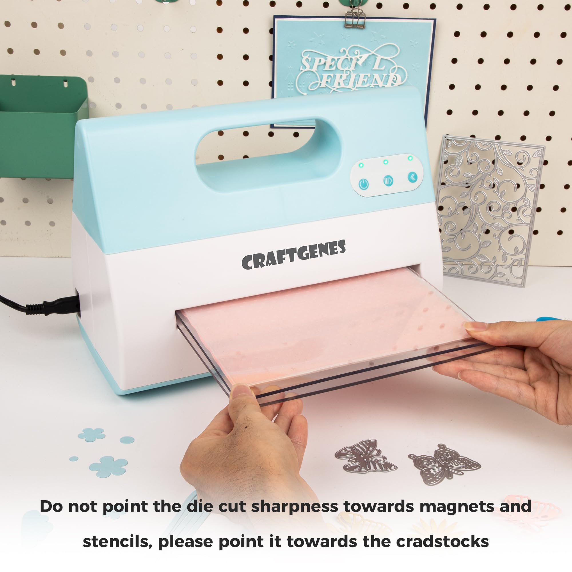 CraftGenes Die Cutting Machine - 9 Inch, 200W -2 CraftGenes Die Cutting Machine - 9 Inch, 200W -2
