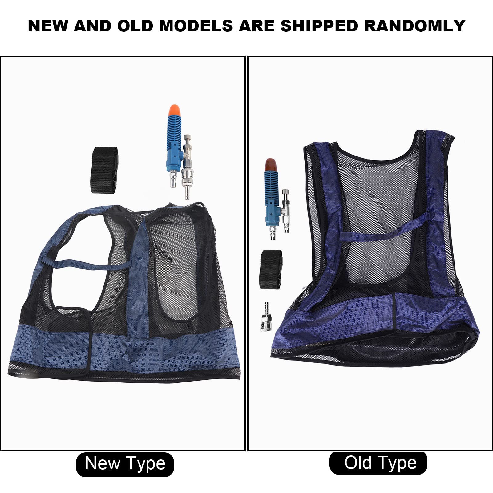 Welding Steel Air Compressed Cooling Vest for High Temperature Work Environments, Eddy Tube Air Conditioner Waistcoat
