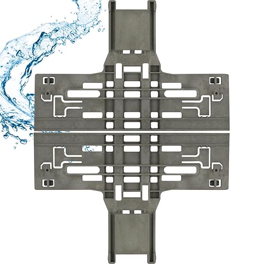 UPGRADED W10546503 WPW10546503 Upper Rack Adjuster Replacement for KitchenAid Kenmore Jenn-Air Maytag Whirlpool Dishwasher Parts Replaces W10418314, W10306646, WPW10546503(2 Packs)