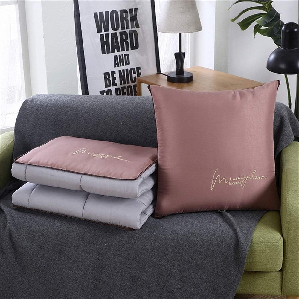 両用抱き枕 北欧のシンプルなオランダのベルベットエンボス枕キルトデュアル使用の多機能折りたたみおよび洗えるソファのクッションキルト