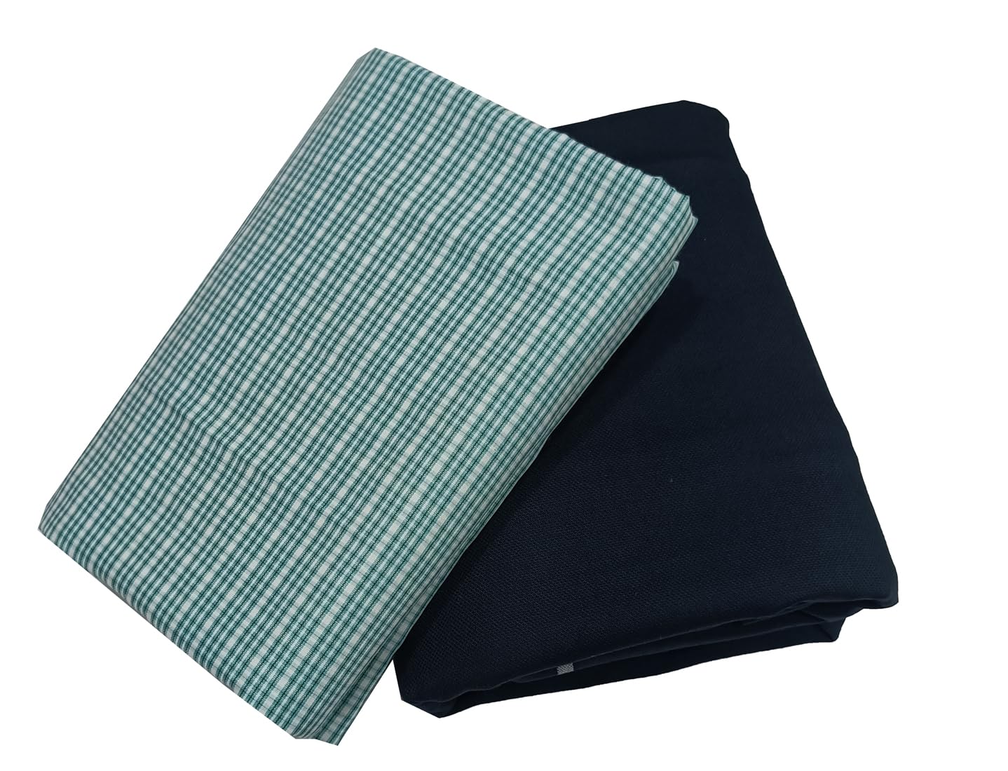 Men's Cotton Shirt and Trouser Unstitched Fabric Set - Gift Pack (Multicolour_Free Size) 16001