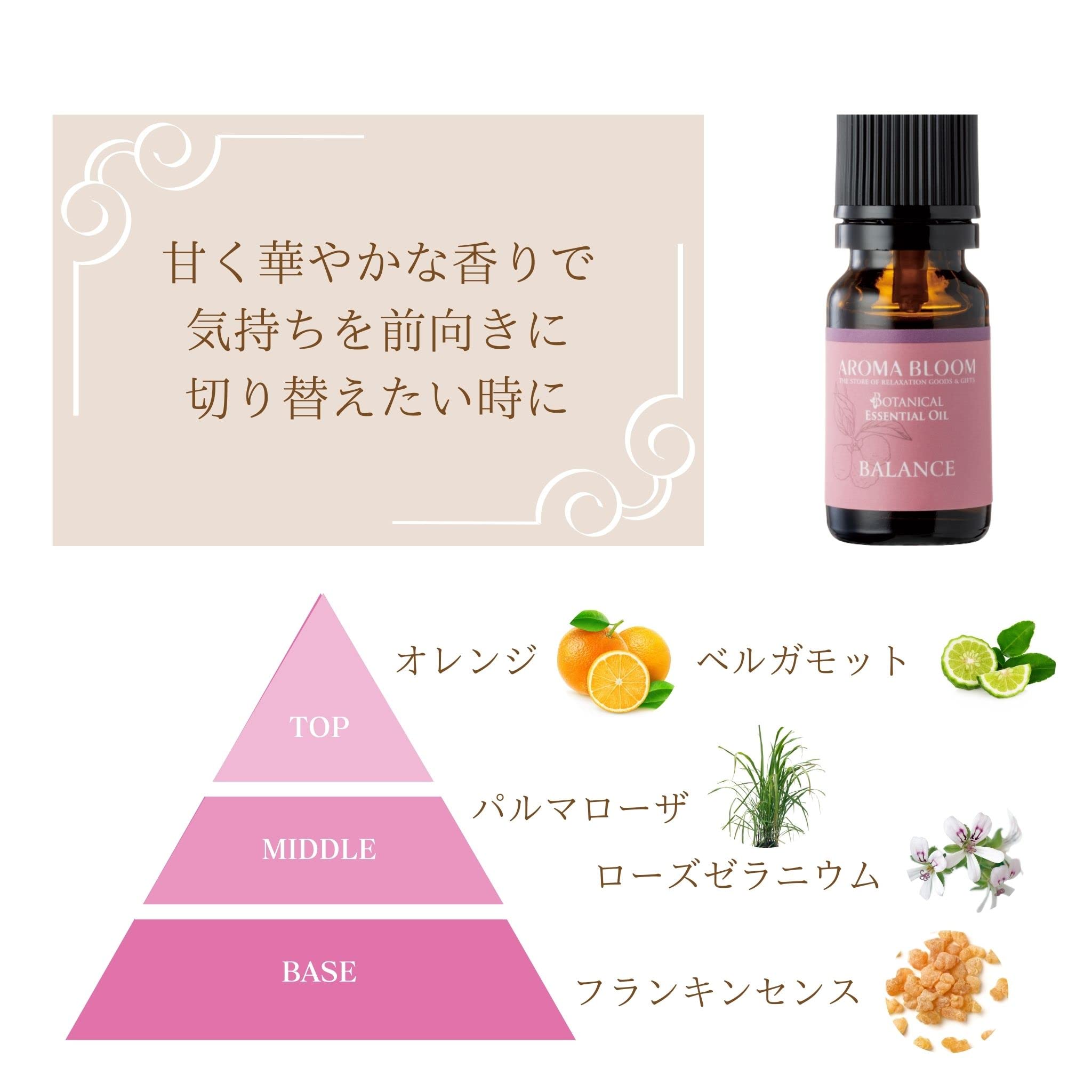 Amazon.co.jp: ボタニカル エッセンシャルオイル 【 バランス 】 30mL 