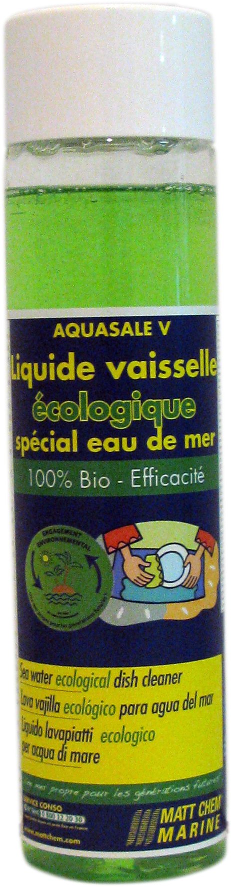 liquide vaisselle écologique spécial eau de mer - matt chem