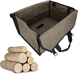 Bolsa para transporte de toras, bolsa resistente para transporte de toras para uso doméstico e ao ar livre