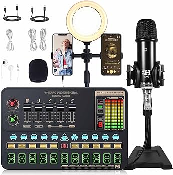 Amazon | オーディオミキサー 配信機材セット オーディオ