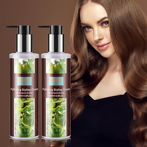 Miniatura 2 de NUSPA NUSPA Acondicionador sin enjuague con aceite de argán, crema hidratante que restaura y fortalece la loción para el tratamiento del cabello