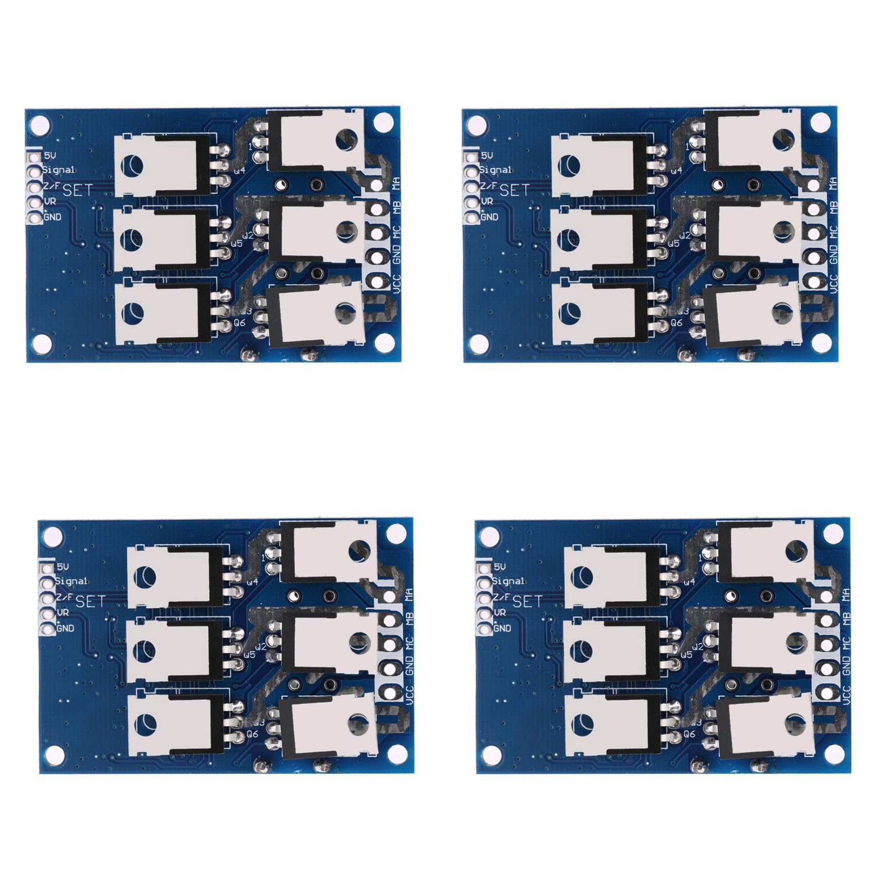 4X DC 12V-36V 500W Brushless Motor Controller Senza Hall PWM Controllo Equilibrato Auto Driver Board Uso
