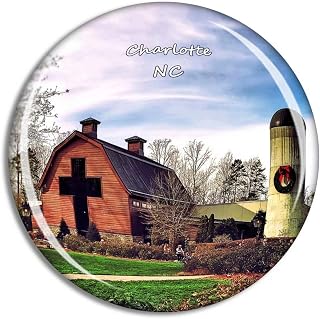 Fridge Magnet Charlotte Billy Graham Library North Carolina USA Travel Souvenir Collection for Gift Home Decoration Office Whiteboard
