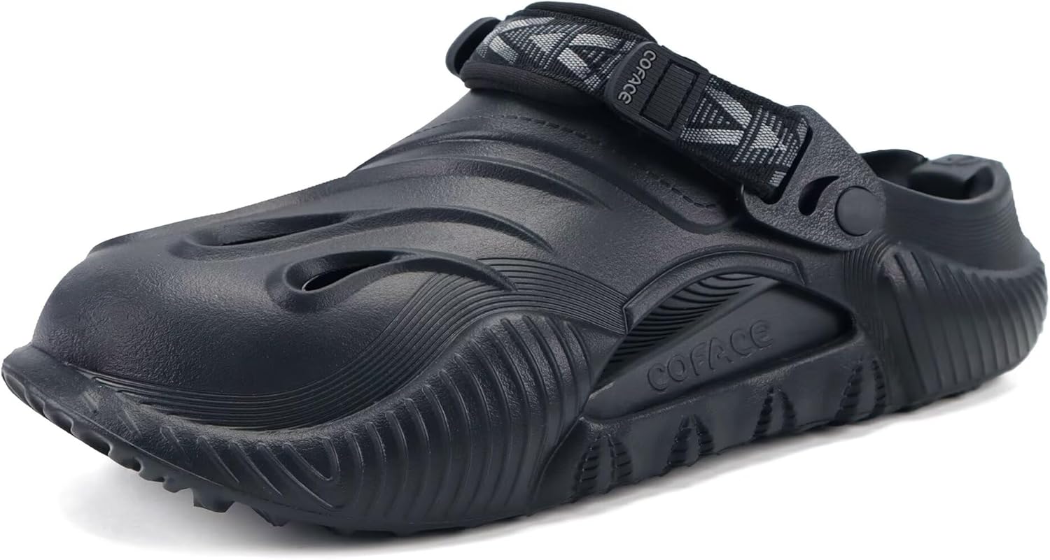 COFACE Mens Recovery Clogs - Cushioned Comfort