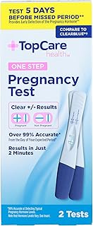 Topcare, Pregnancy Test, 2 Count
