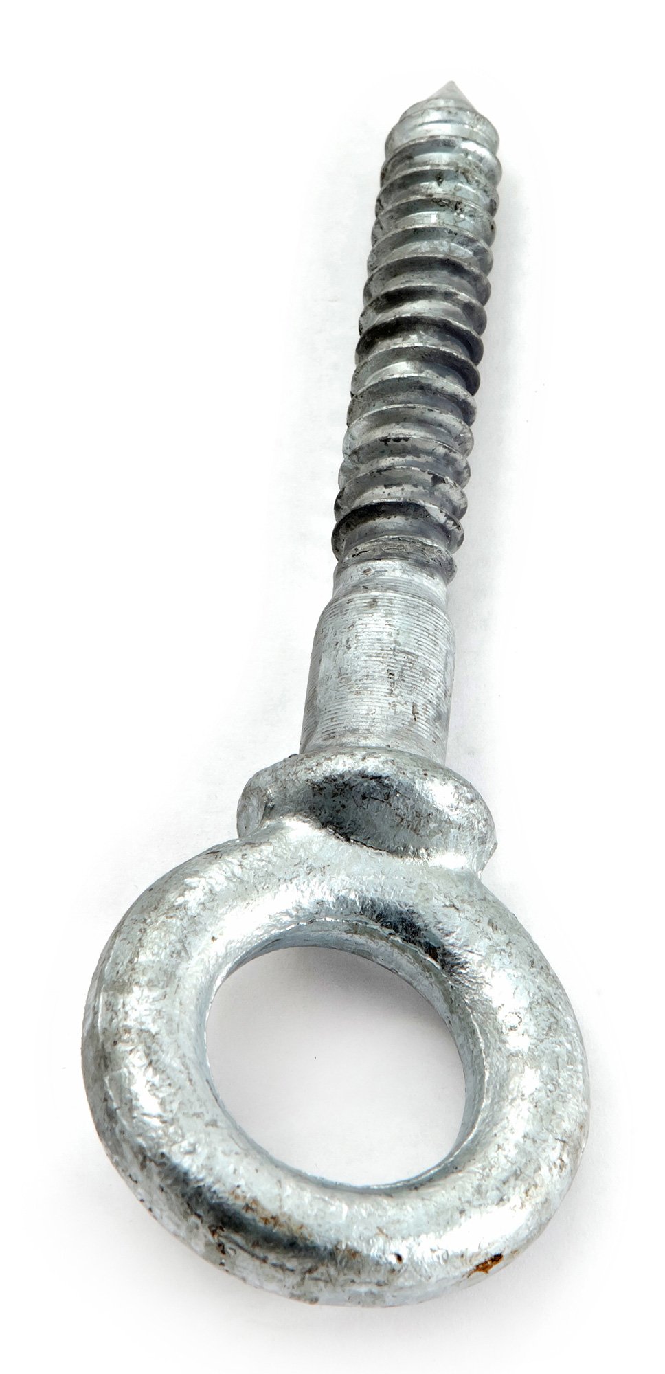 Forney 61369 Screw Eye Bolt Shoulder, Hot Dipped Galvanized, 1/2-Inch-by-3-1/4-Inch Overall Length by Forney